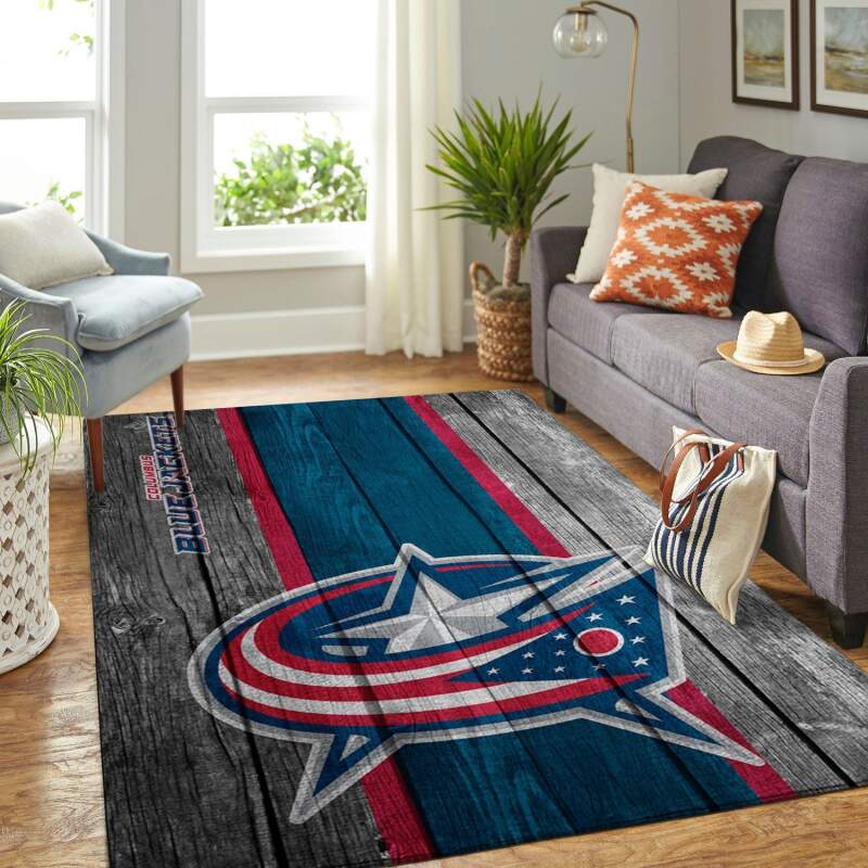 Amazon Columbus Blue Jackets Living Room Area Rug 4 Amazon Columbus Blue Jackets Living Room Area Rug