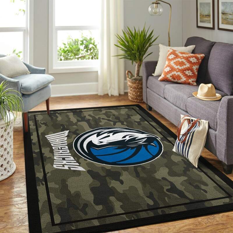 Amazon Dallas Mavericks Living Room Area Rug