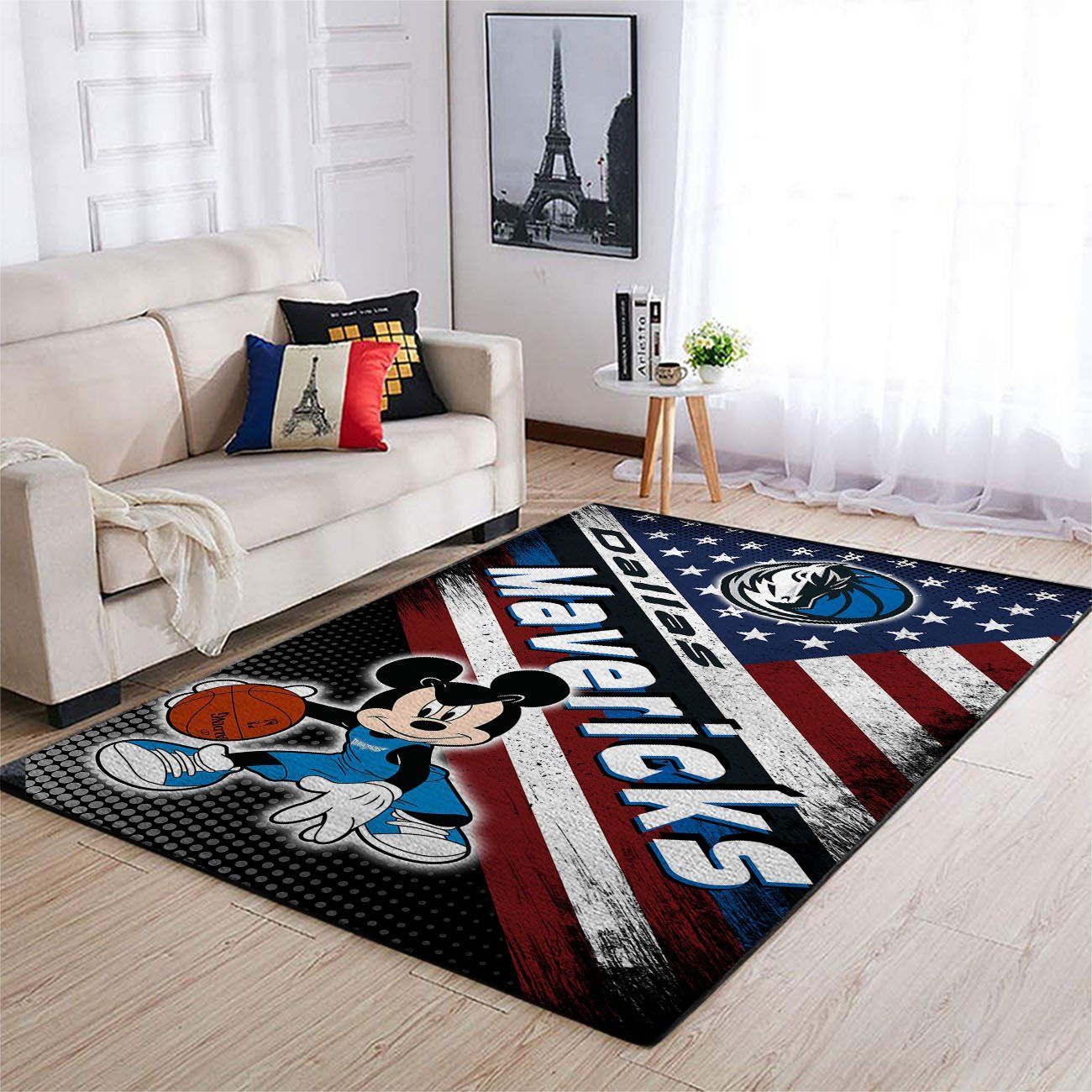 Amazon Dallas Mavericks Living Room Area Rug
