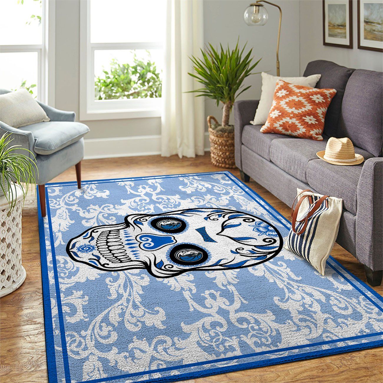 Amazon Dallas Mavericks Living Room Area Rug