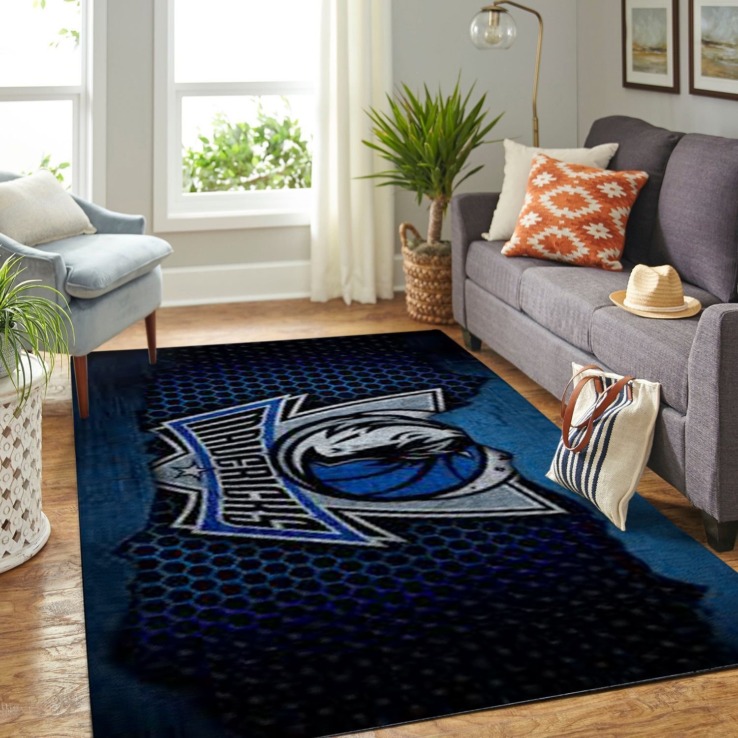 Amazon Dallas Mavericks Living Room Area Rug