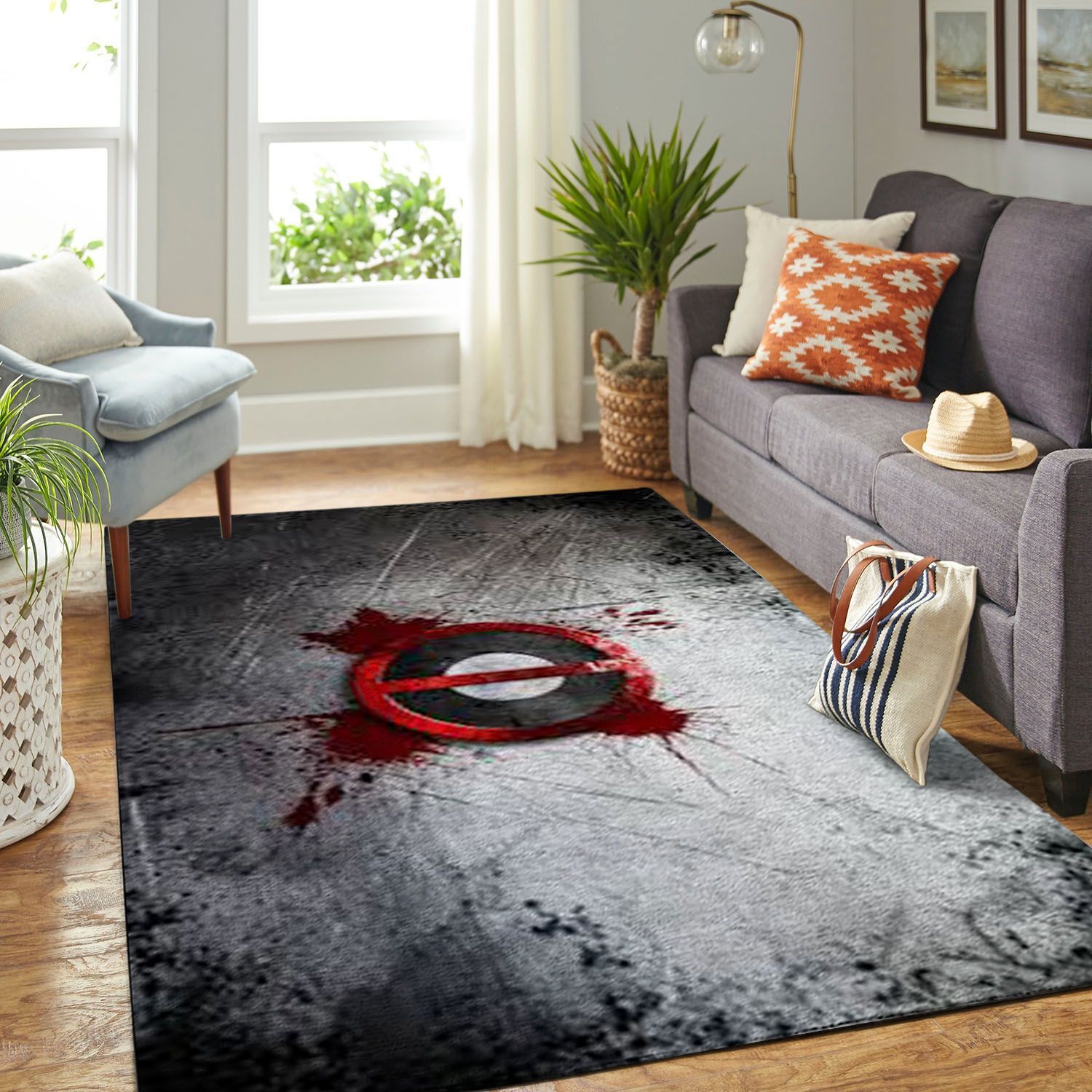 Amazon Dead Pool Man Living Room Area Rug