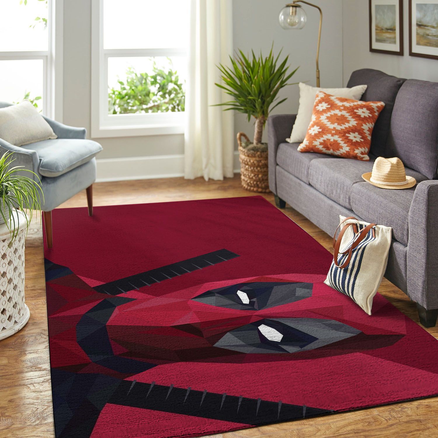 Amazon Dead Pool Man Living Room Area Rug