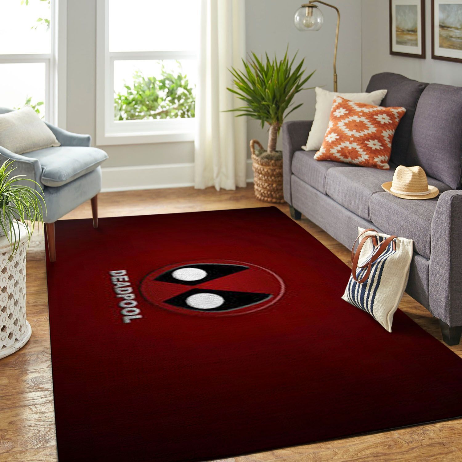 Amazon Dead Pool Man Living Room Area Rug