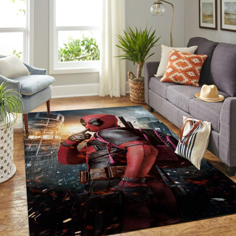 Amazon Dead Pool Man Living Room Area Rug