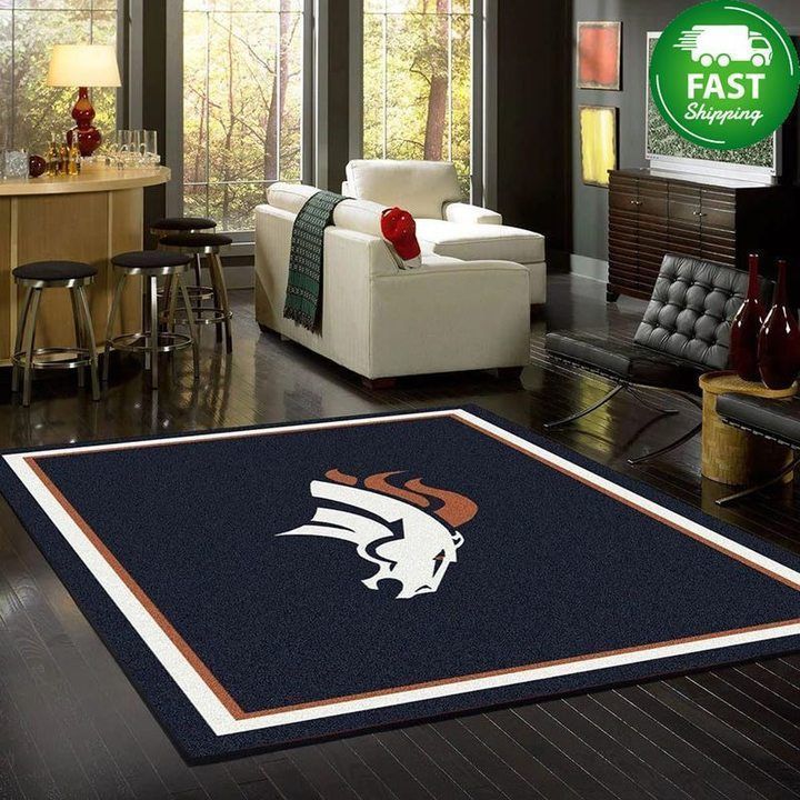 Amazon Denver Broncos Living Room Area Rug