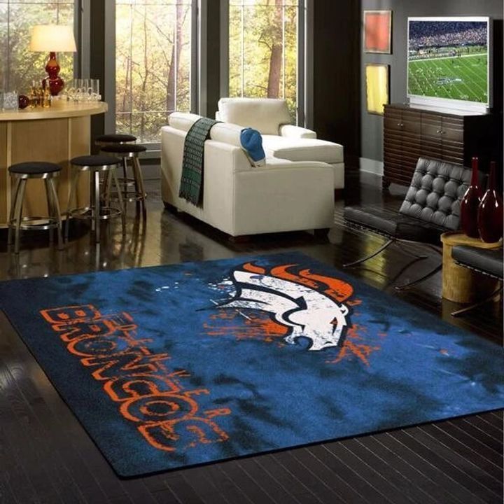 Amazon Denver Broncos Living Room Area Rug
