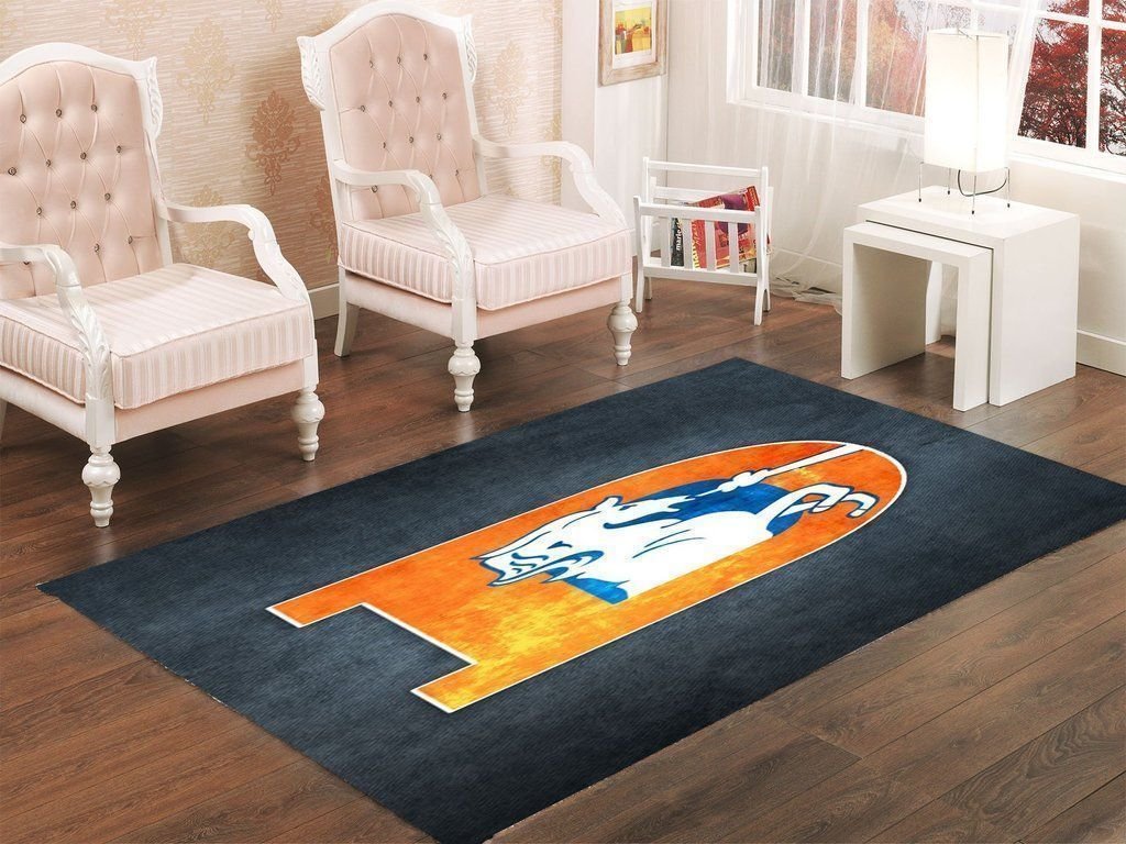 Amazon Denver Broncos Living Room Area Rug