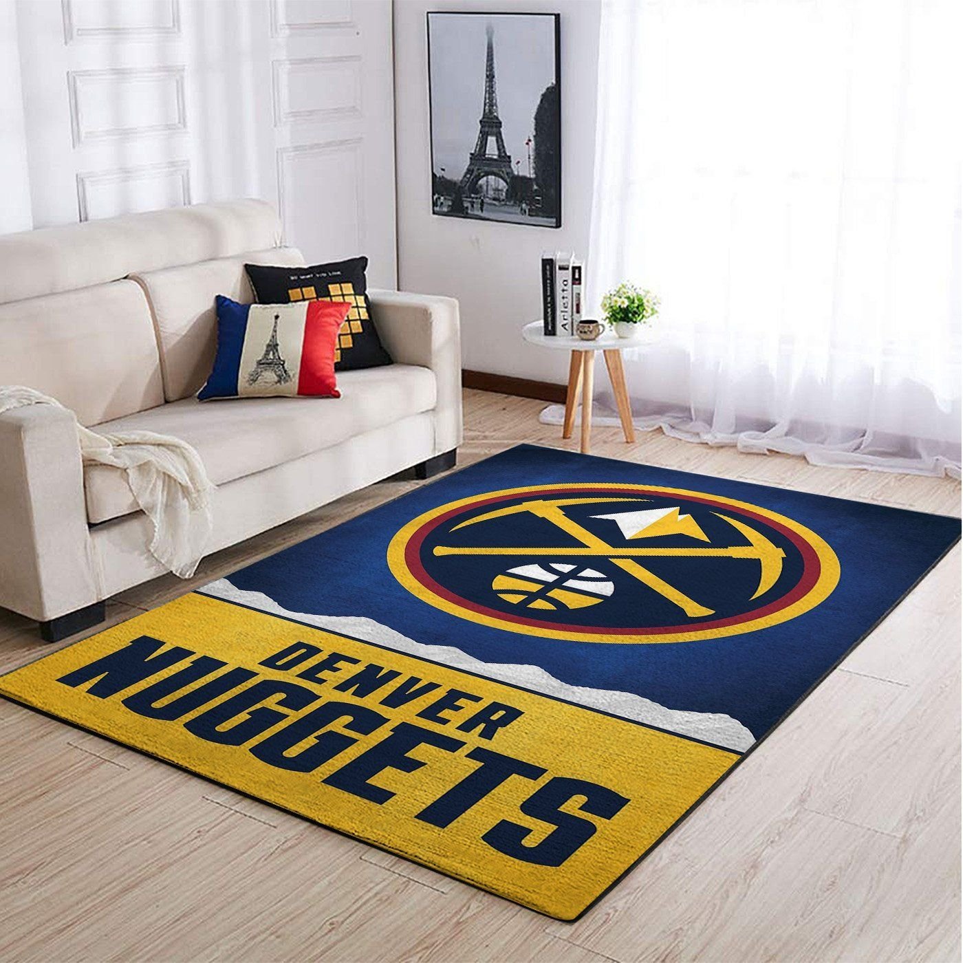 Amazon Denver Nuggets Living Room Area Rug