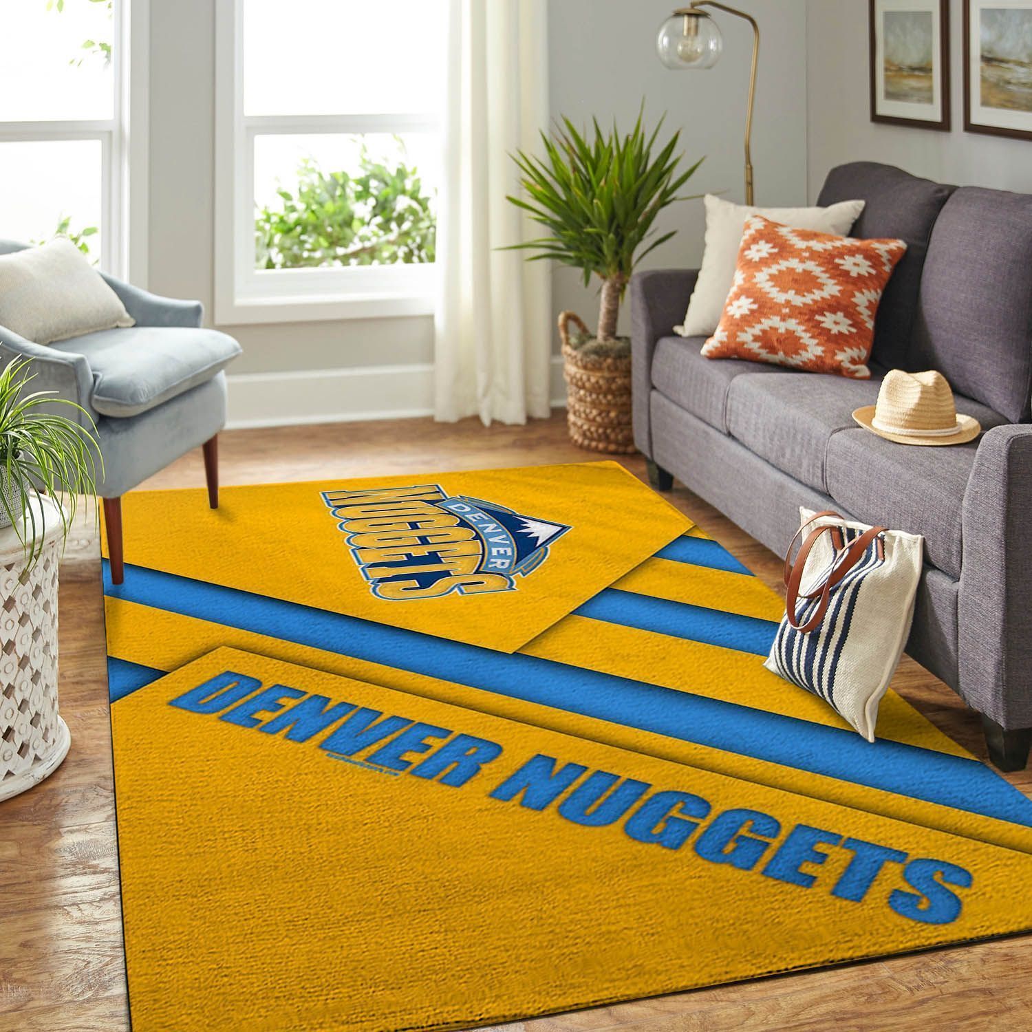 Amazon Denver Nuggets Living Room Area Rug
