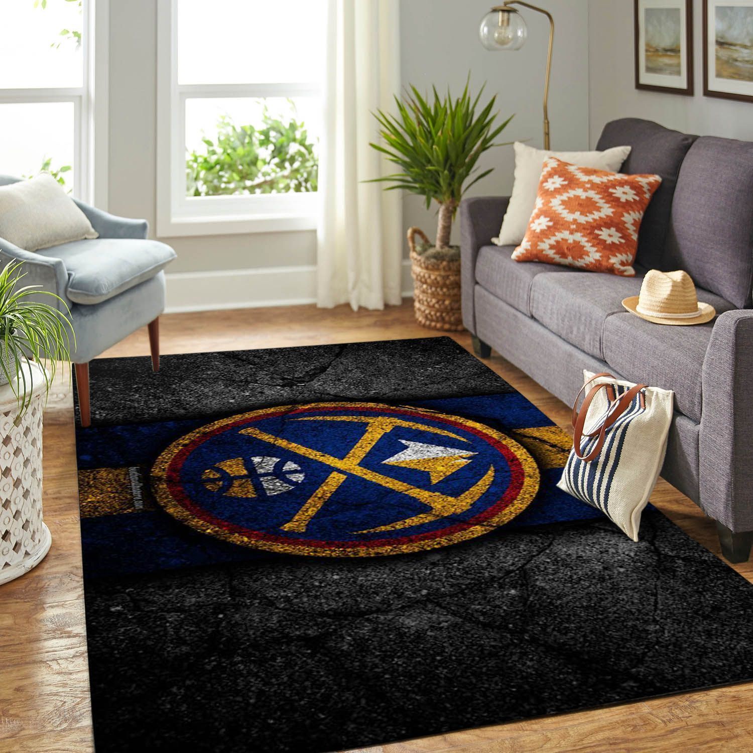 Amazon Denver Nuggets Living Room Area Rug