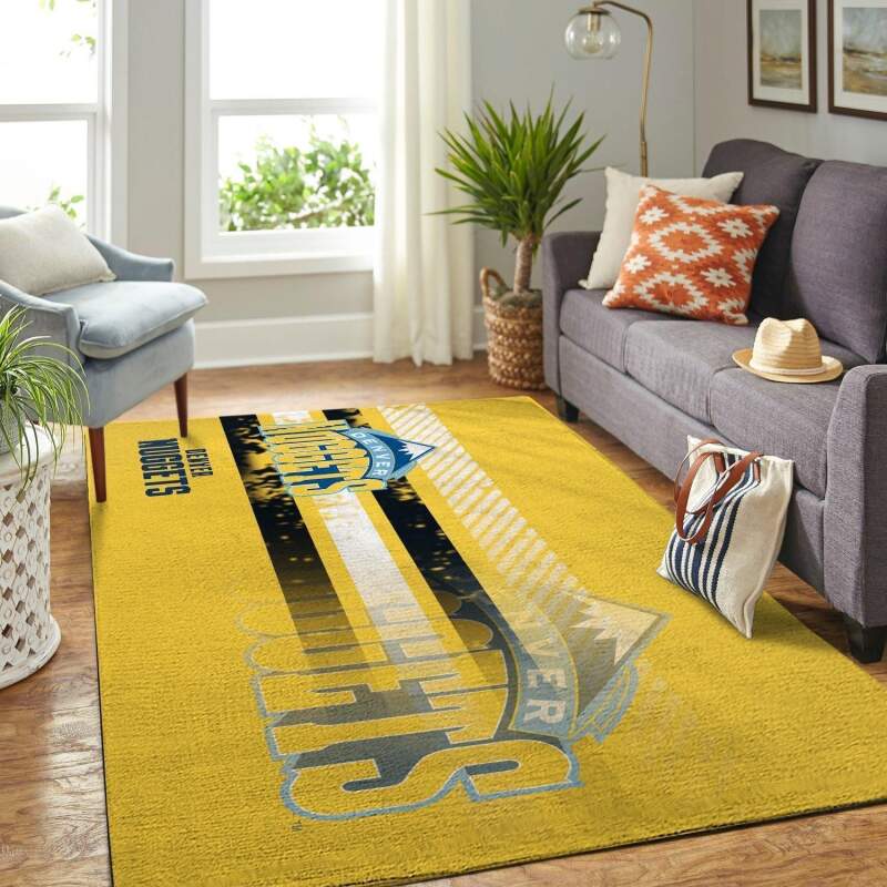 Amazon Denver Nuggets Living Room Area Rug