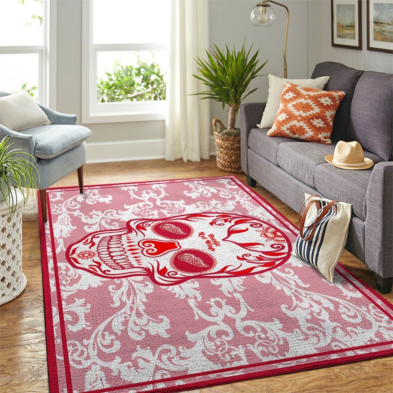 Amazon Detroit Red Wings Living Room Area Rug 4 Amazon Detroit Red Wings Living Room Area Rug