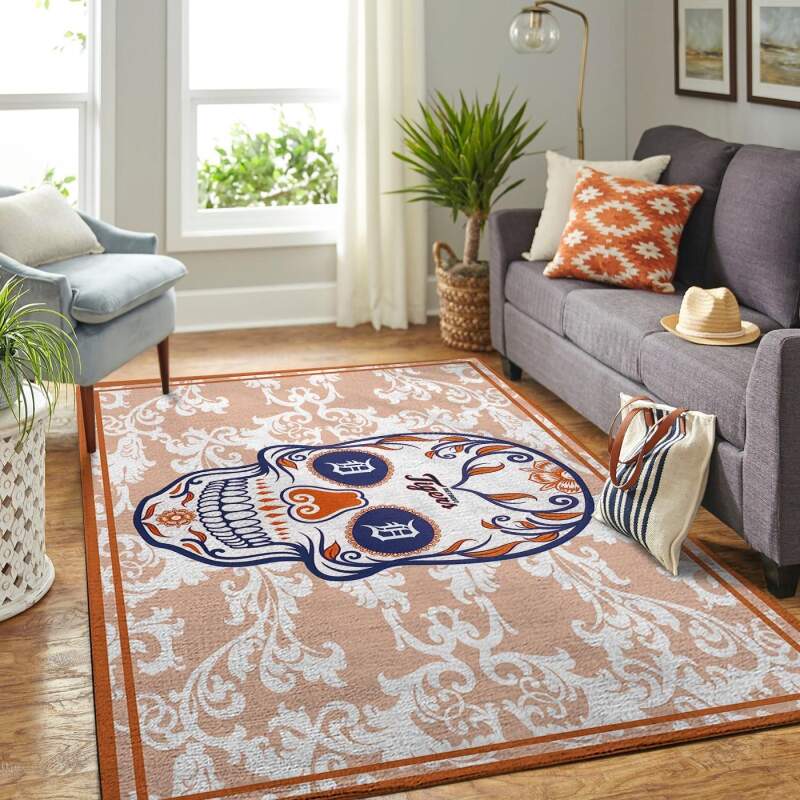Amazon Detroit Tigers Living Room Area Rug