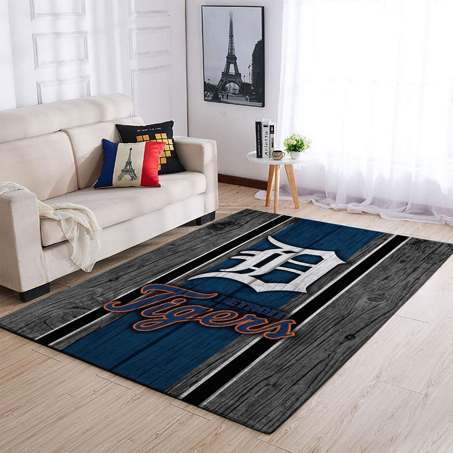 Amazon Detroit Tigers Living Room Area Rug