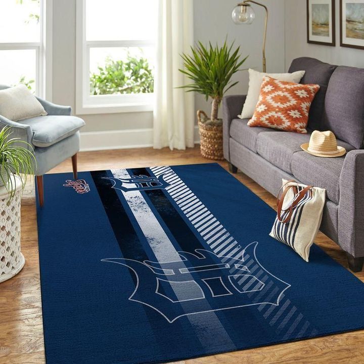 Amazon Detroit Tigers Living Room Area Rug