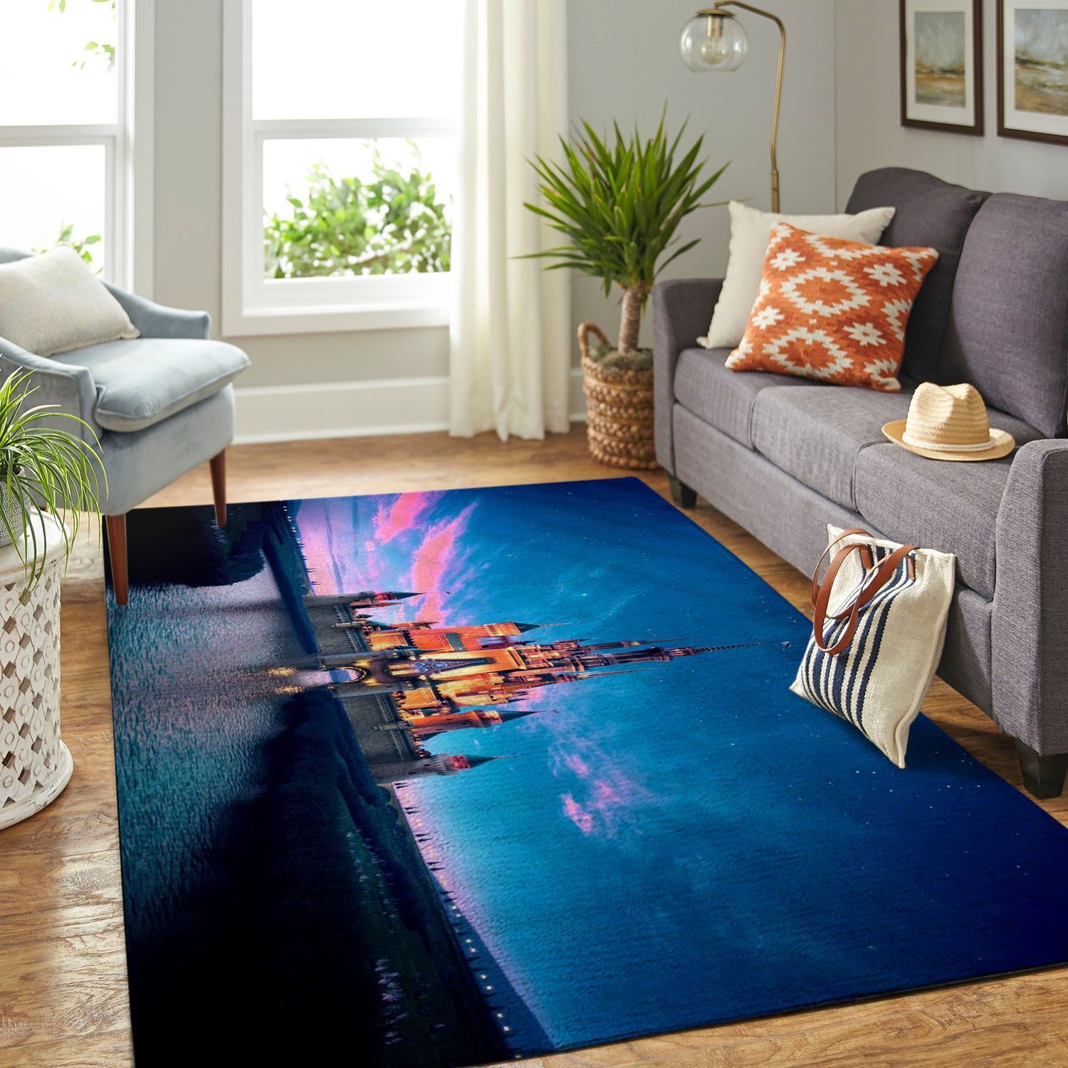 Amazon Disney Castle Living Room Area Rug 2 Amazon Disney Castle Living Room Area Rug