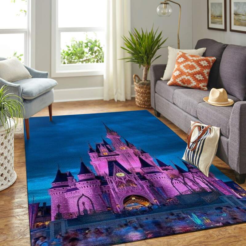 Amazon Disney Castle Living Room Area Rug
