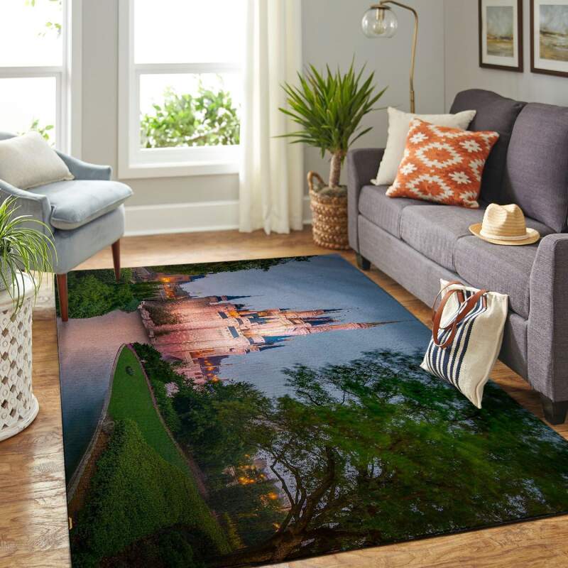 Amazon Disney Castle Living Room Area Rug