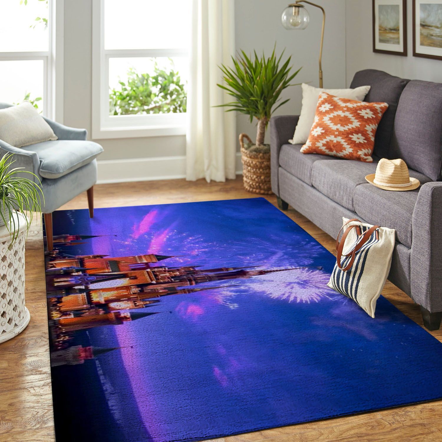 Amazon Disney Castle Living Room Area Rug 1 Amazon Disney Castle Living Room Area Rug