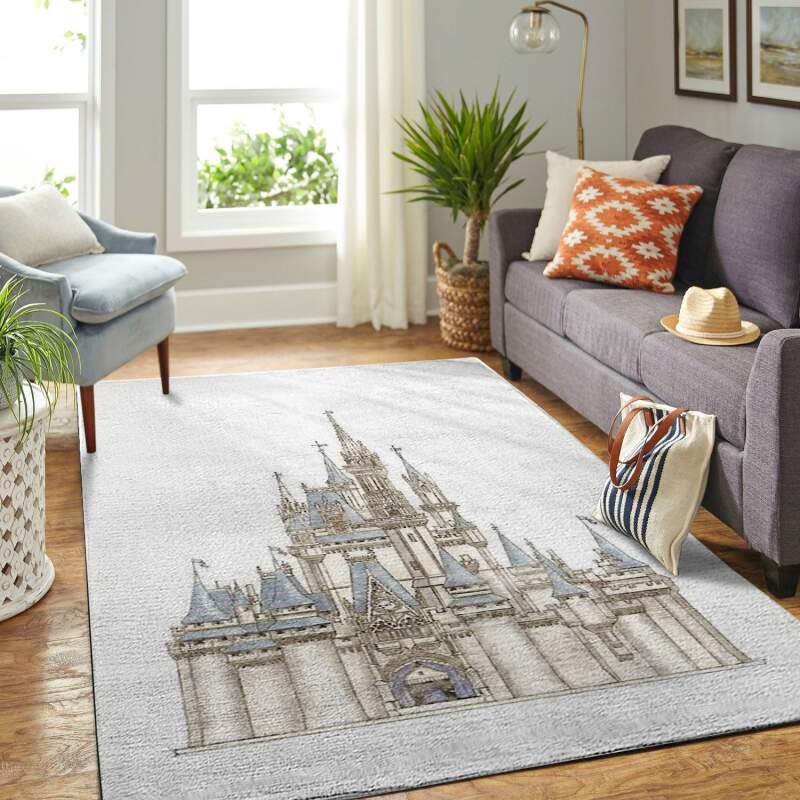 Amazon Disney Castle Living Room Area Rug 2 Amazon Disney Castle Living Room Area Rug