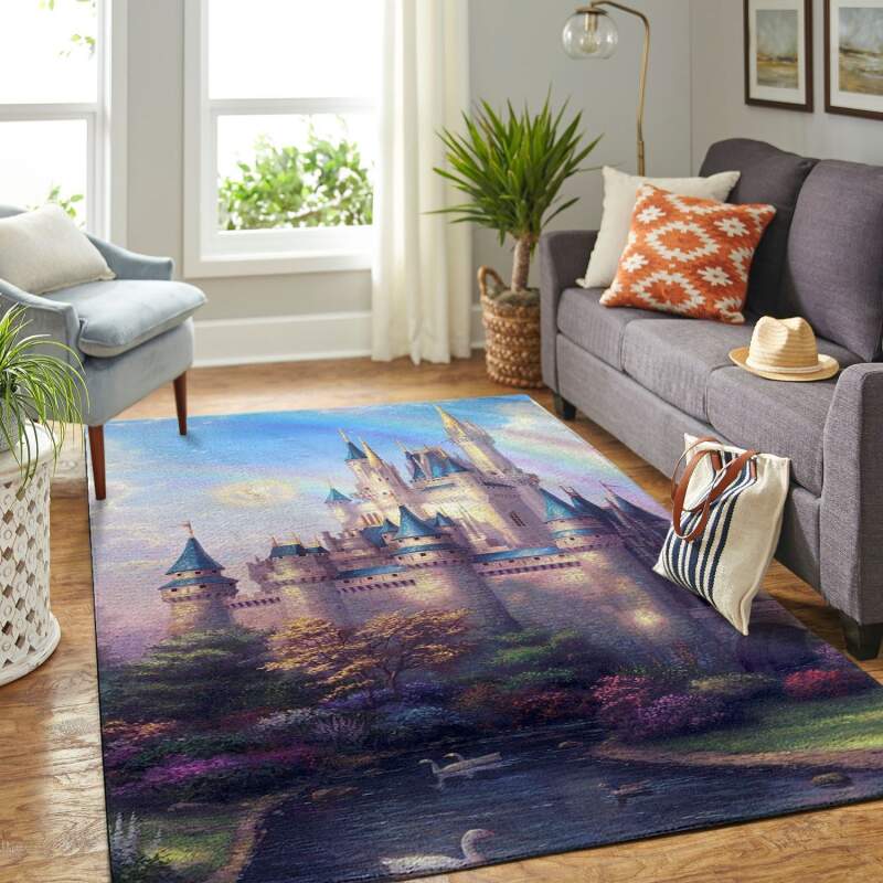 Amazon Disney Castle Living Room Area Rug 1 Amazon Disney Castle Living Room Area Rug