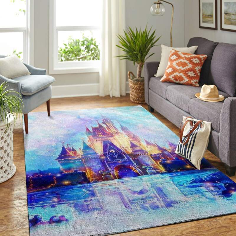 Amazon Disney Magic Castle Living Room Area Rug