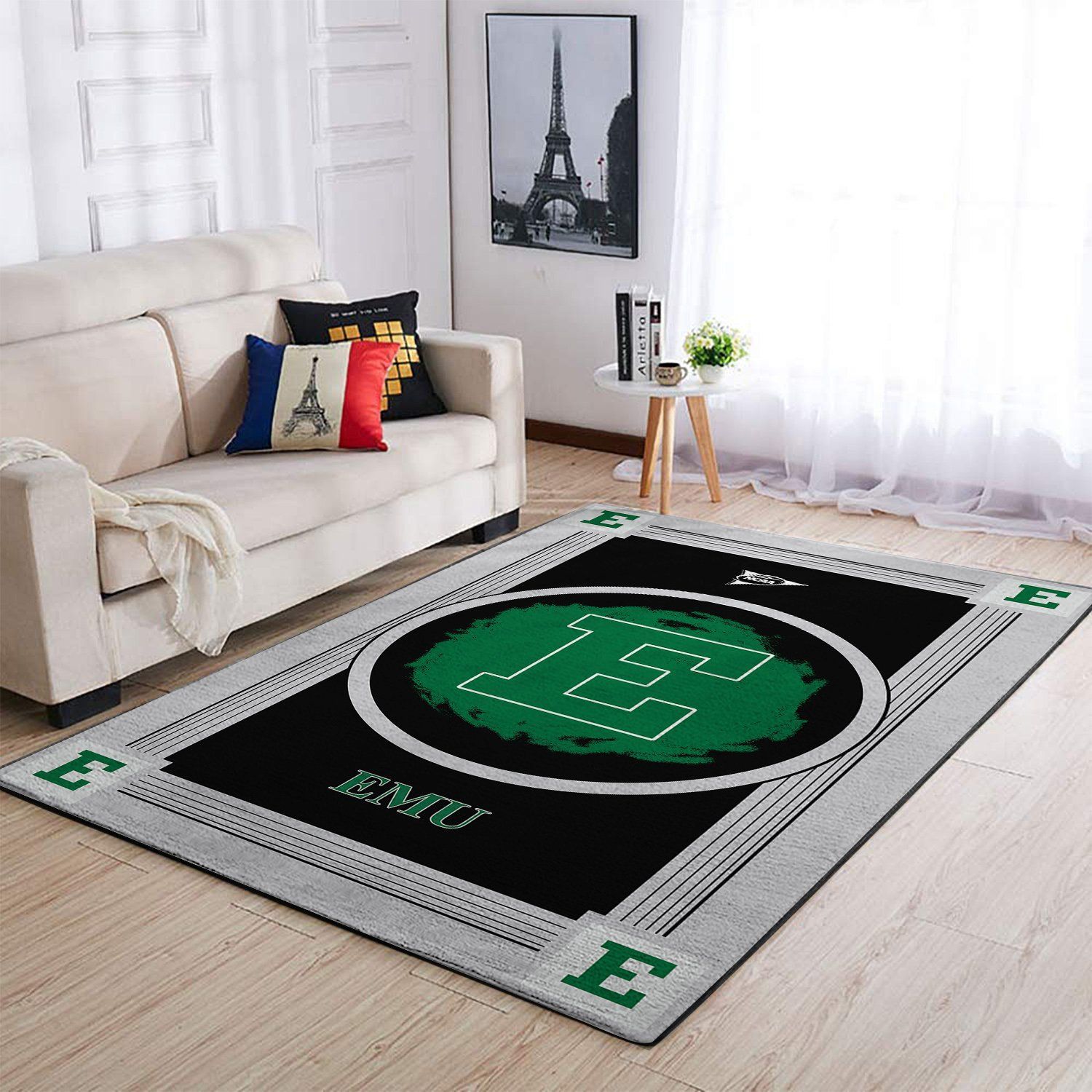 Amazon Eastern Michigan Eagles Living Room Area Rug