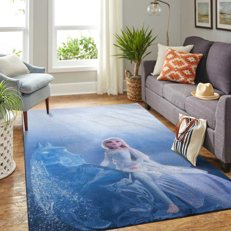 Amazon Elsa Frozen Living Room Area Rug