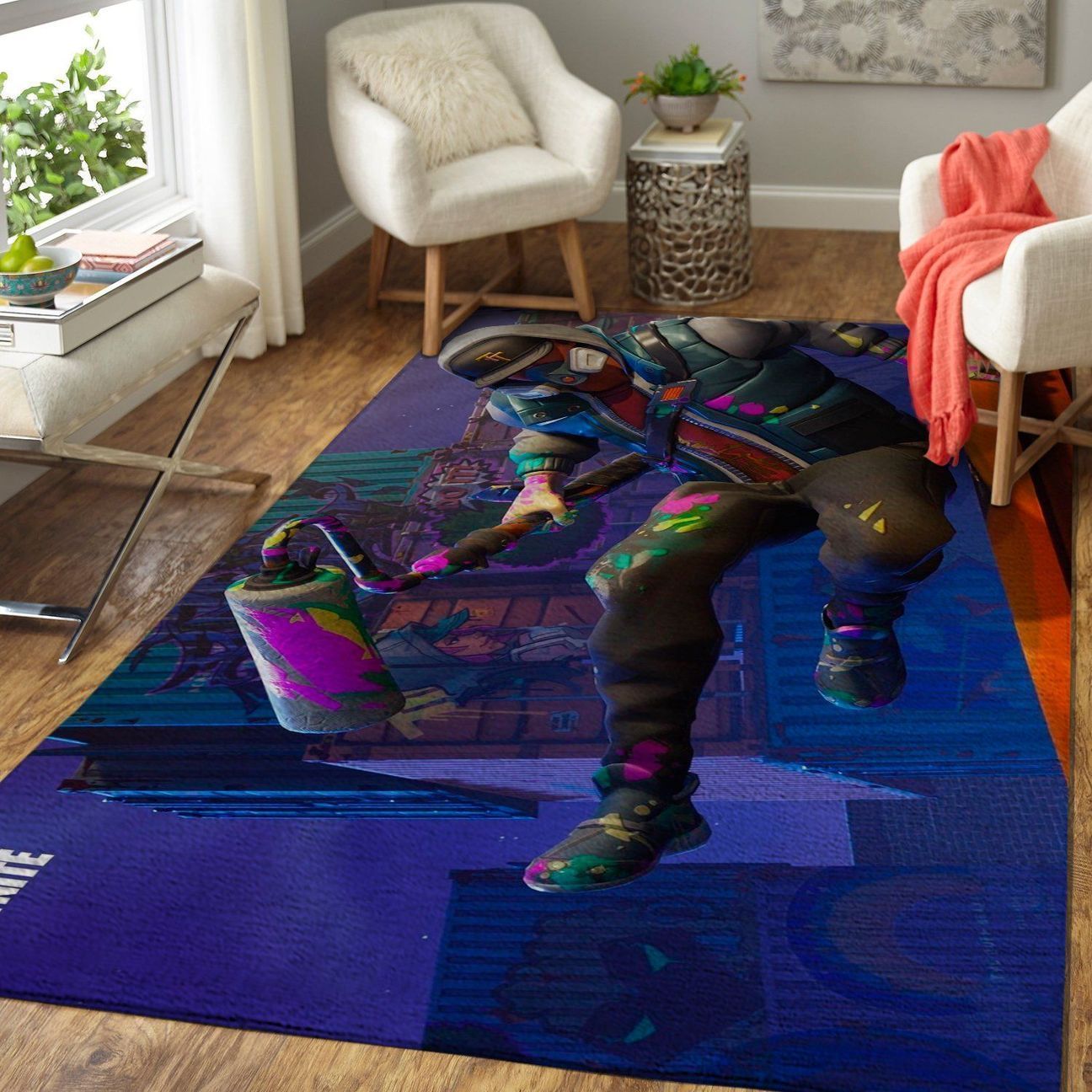 Amazon Fortnite Living Room Area Rug
