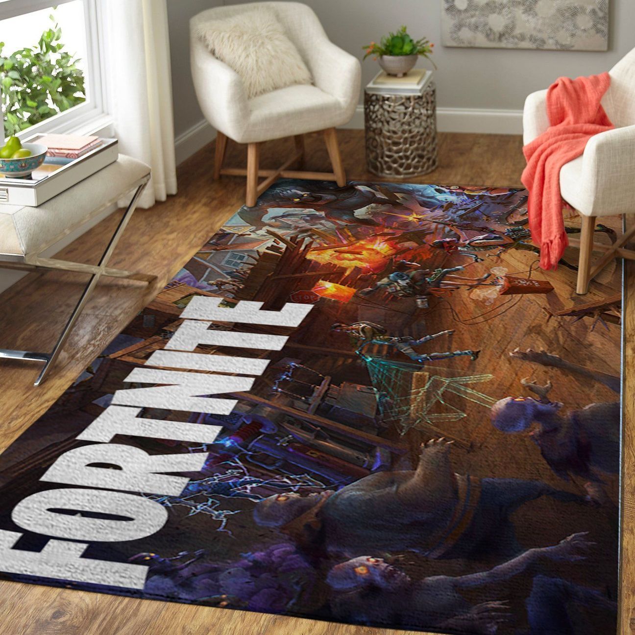 Amazon Fortnite Living Room Area Rug