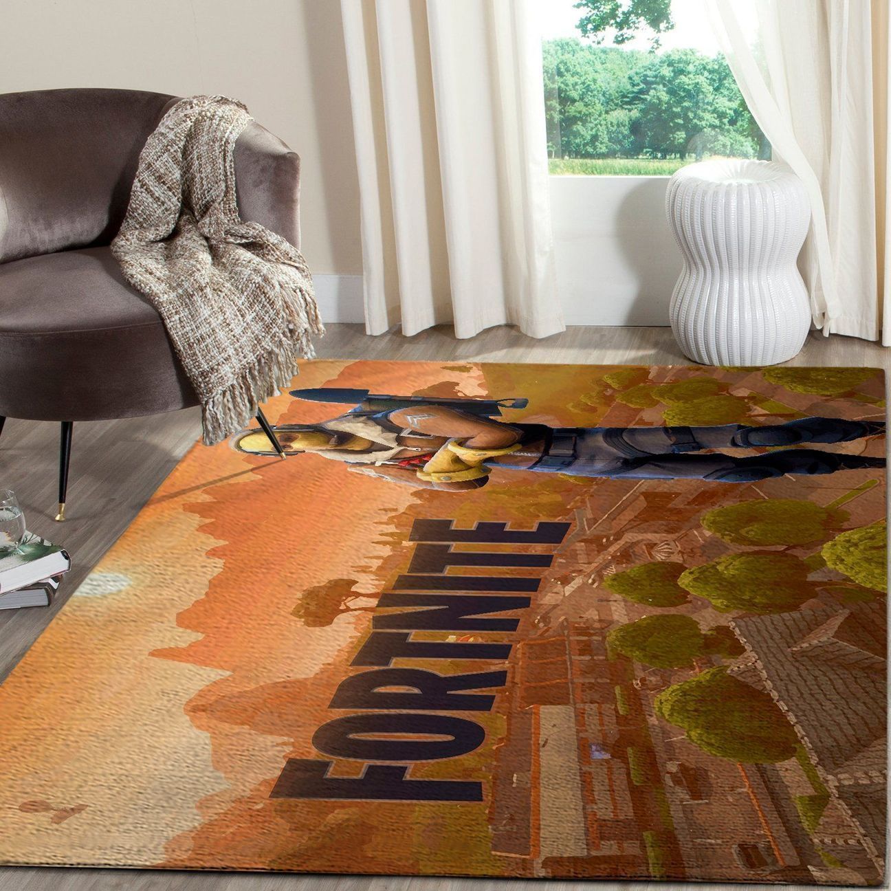 Amazon Fortnite Living Room Area Rug