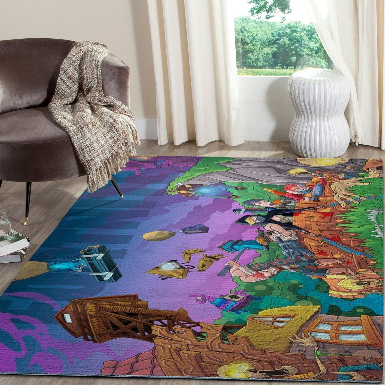 Amazon Fortnite Living Room Area Rug
