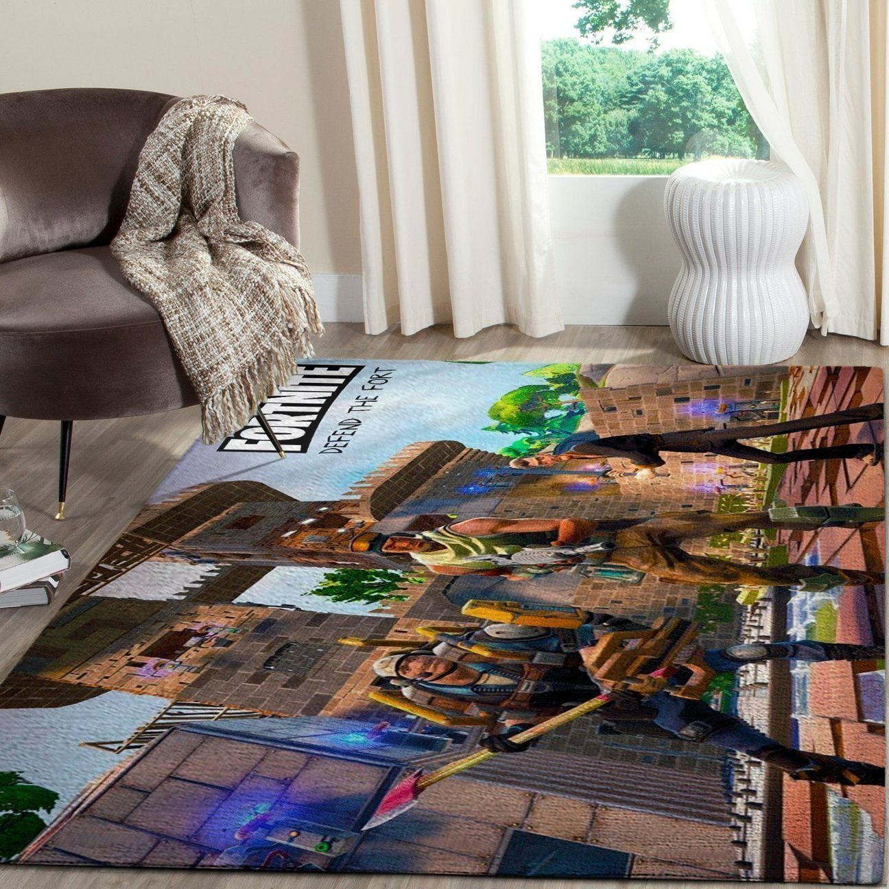 Amazon Fortnite Living Room Area Rug