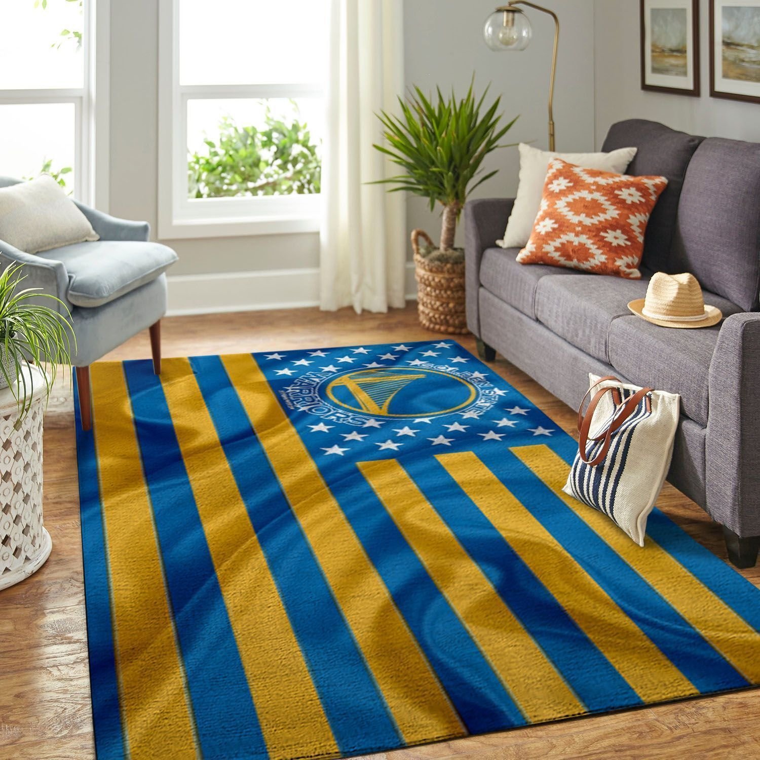 Amazon Golden State Warriors Living Room Area Rug
