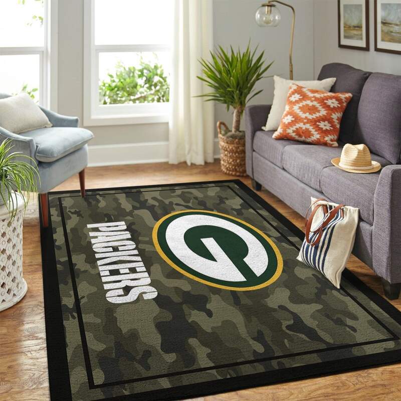 Amazon Green Bay Packers Living Room Area Rug