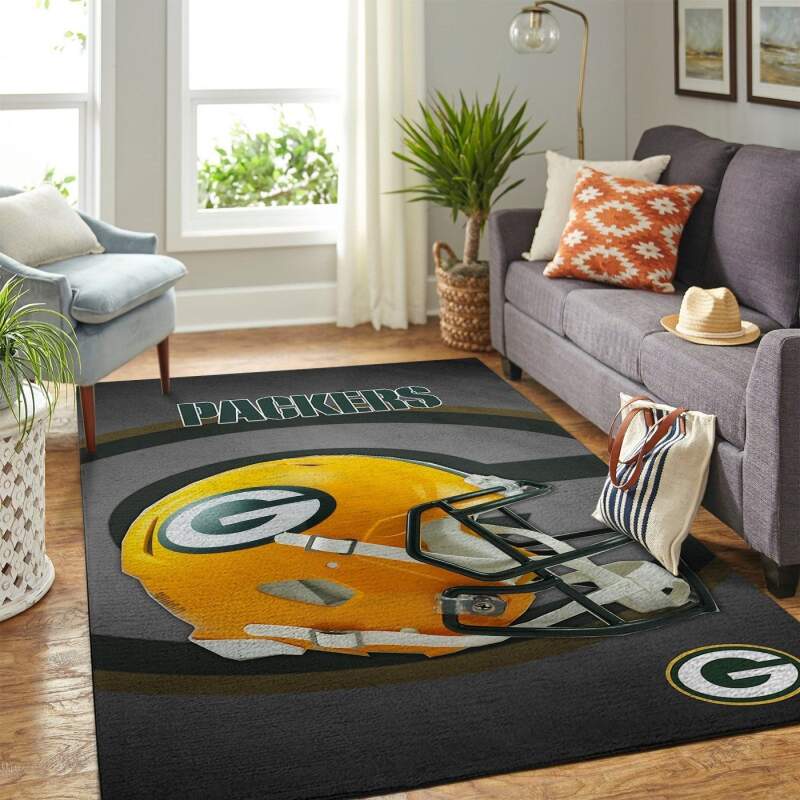 Amazon Green Bay Packers Living Room Area Rug