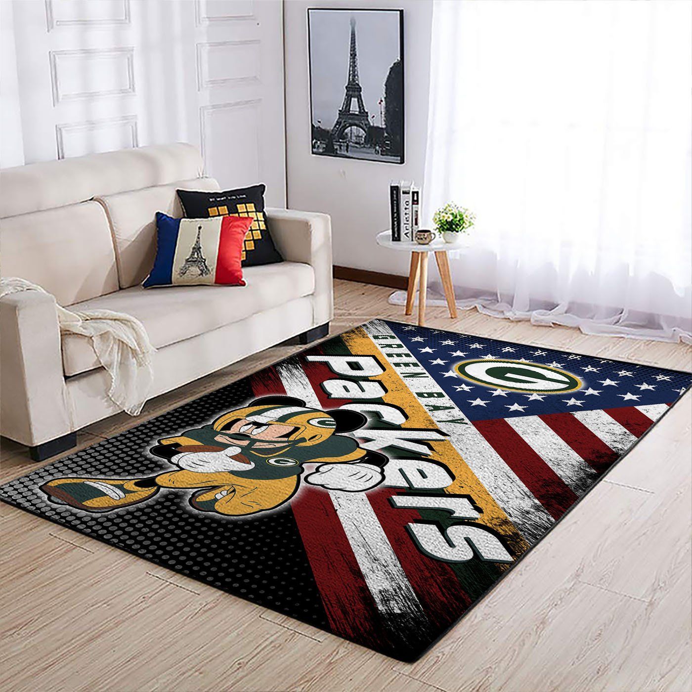 Amazon Green Bay Packers Living Room Area Rug