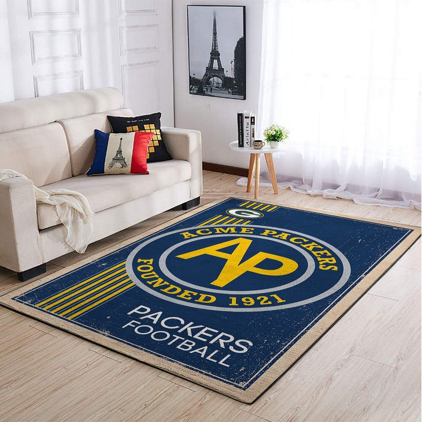 Amazon Green Bay Packers Living Room Area Rug