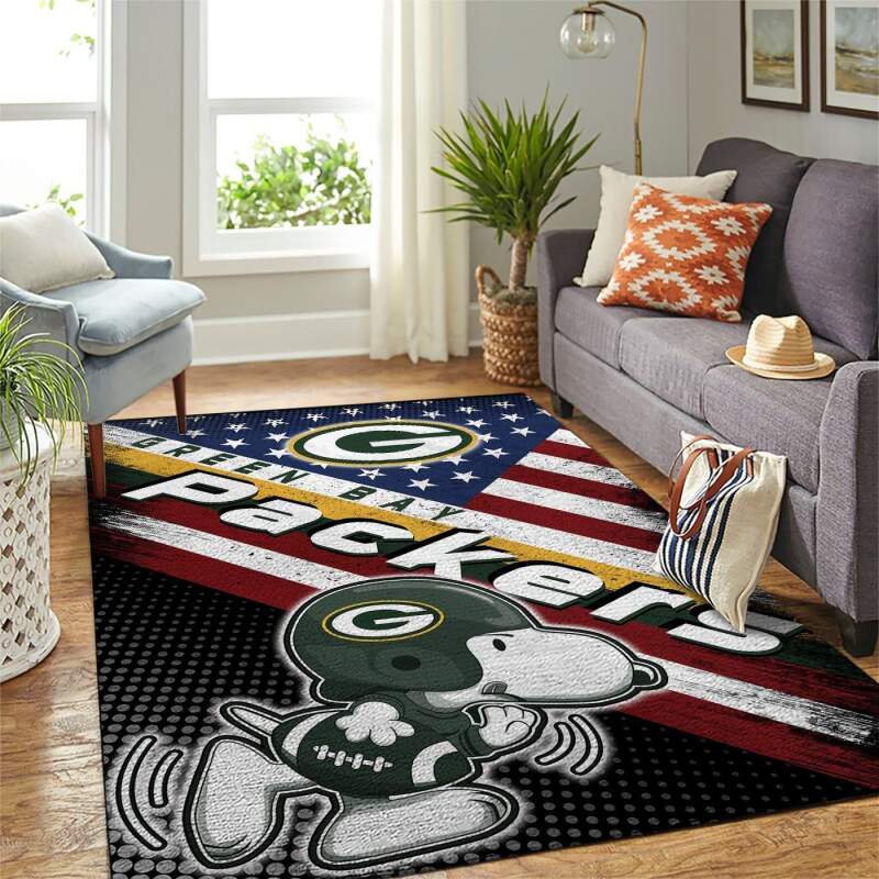 Amazon Green Bay Packers Living Room Area Rug