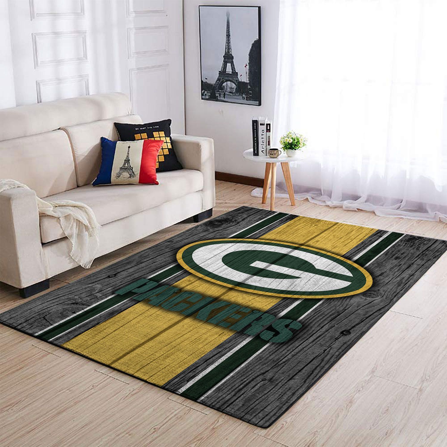 Amazon Green Bay Packers Living Room Area Rug