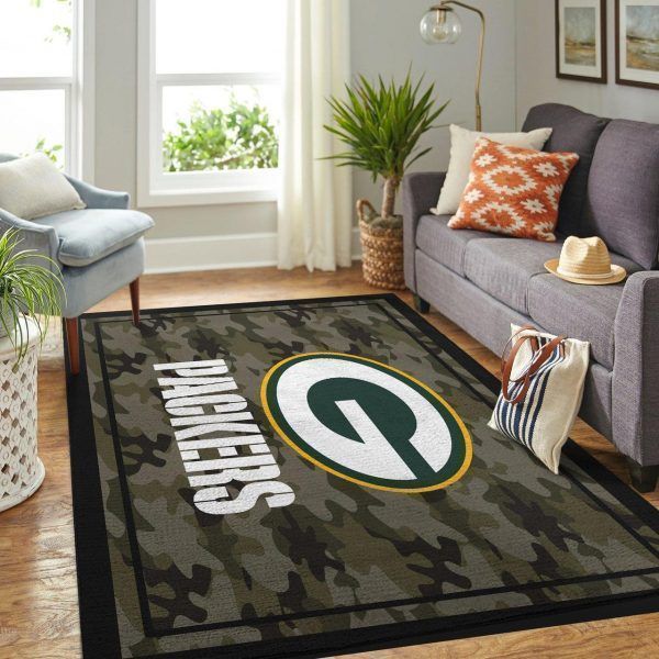 Amazon Green Bay Packers Living Room Area Rug