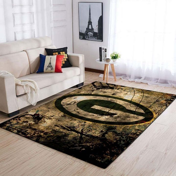 Amazon Green Bay Packers Living Room Area Rug