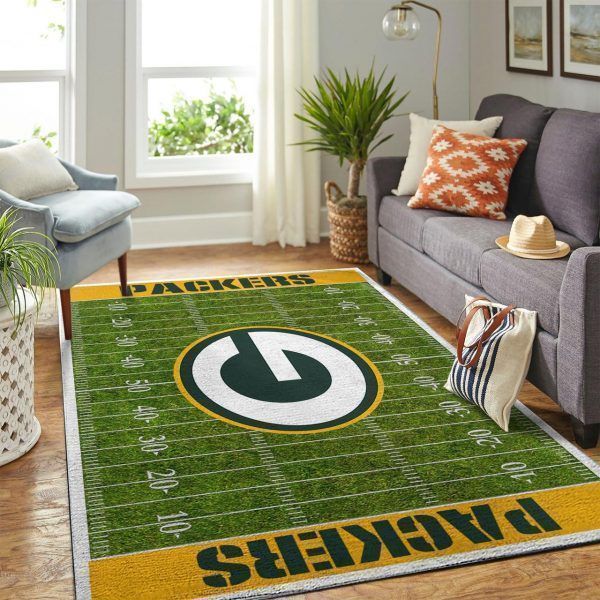 Amazon Green Bay Packers Living Room Area Rug
