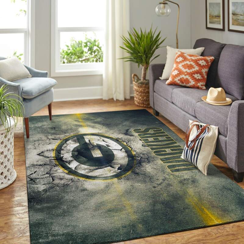 Amazon Green Bay Packers Living Room Area Rug