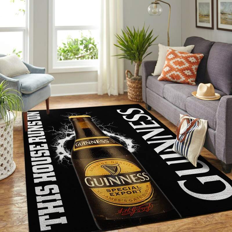 Amazon Guinness This House Runs On Nice Gift Home Decor Unique Living Room Area Rug 6 Amazon Guinness This House Runs On Nice Gift Home Decor Unique Living Room Area Rug