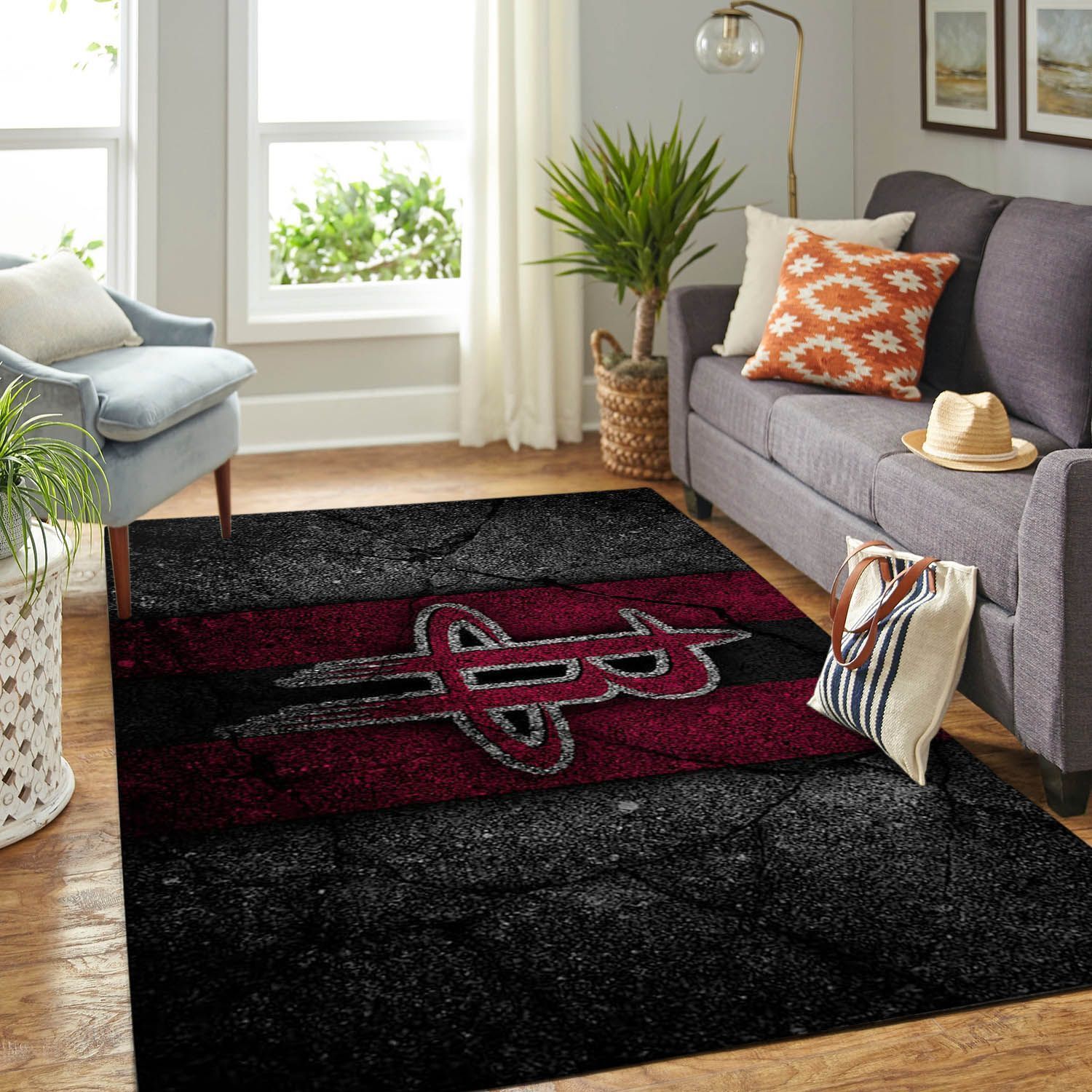Amazon Houston Rockets Living Room Area Rug