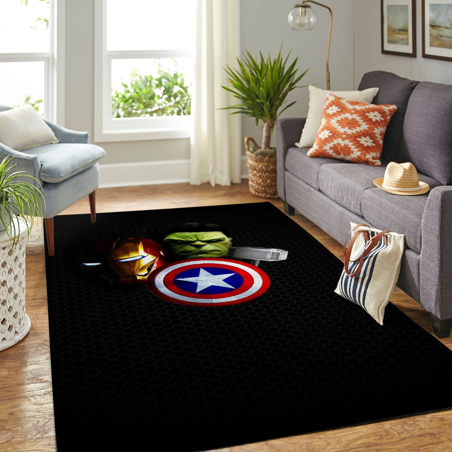 Amazon Hulk Living Room Area Rug