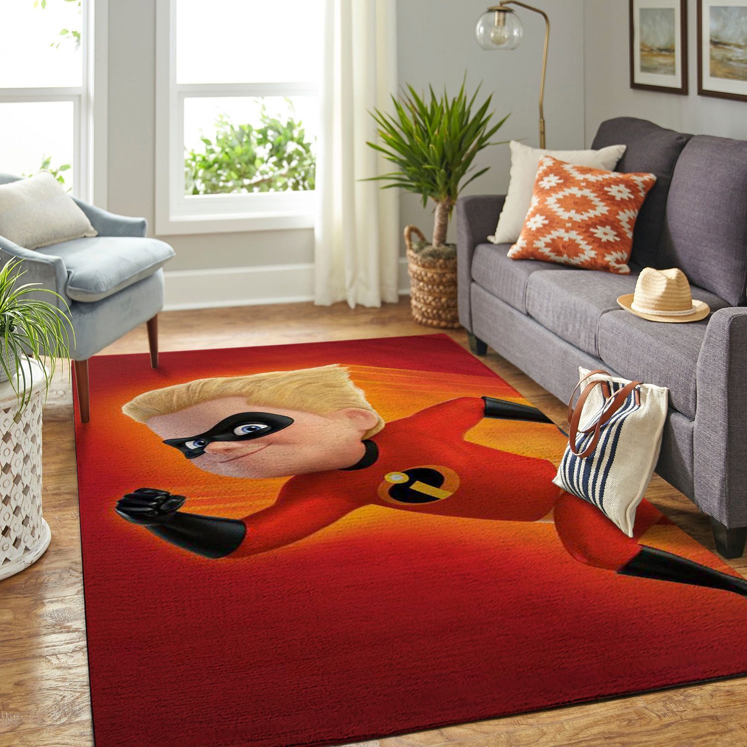 Amazon Incredibles Disney Movie Living Room Area Rug