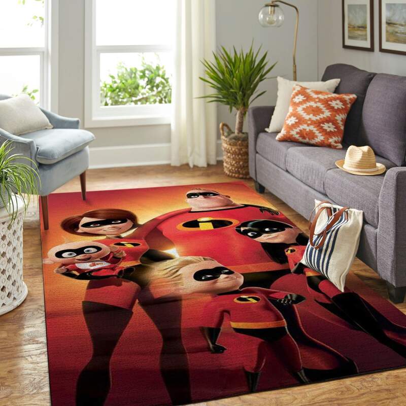 Amazon Incredibles Disney Movie Living Room Area Rug
